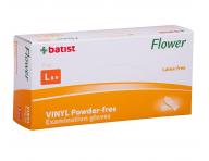 Vinylov� rukavice pre kadern�kov Batist 100 ks - L (8-9)
