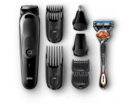 Multifunkn zastrihva Braun MGK 5060 - ierny + zadarmo holiaci strojek Gillette Fusion 5