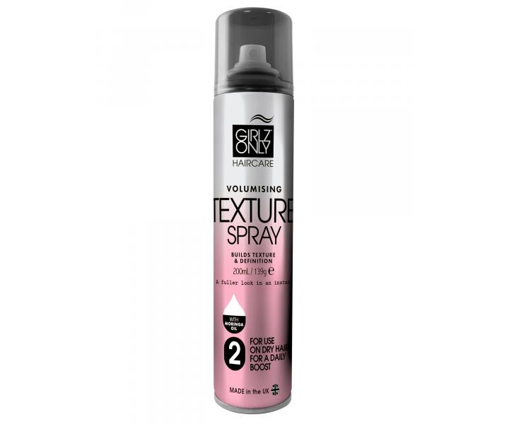 Lak na vlasy so strednou fix�ciou Girlz Only Volumizing Texture Spray - 200 ml