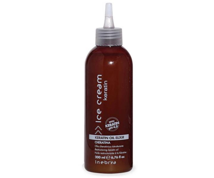 Retrukturalizan olejov elixr Inebrya Keratin Oil Elixir - 200 ml