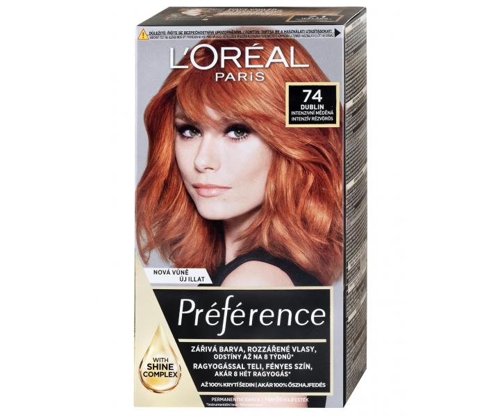 Permanentn farba Loral Prfrence 74 intenzvna meden