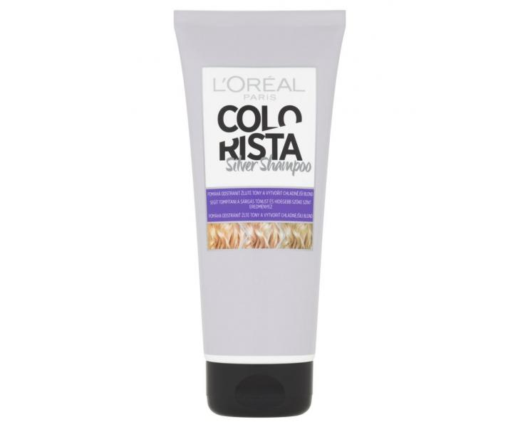 ampon pro blond vlasy Loral Paris Colorista Silver Shampoo - 200 ml
