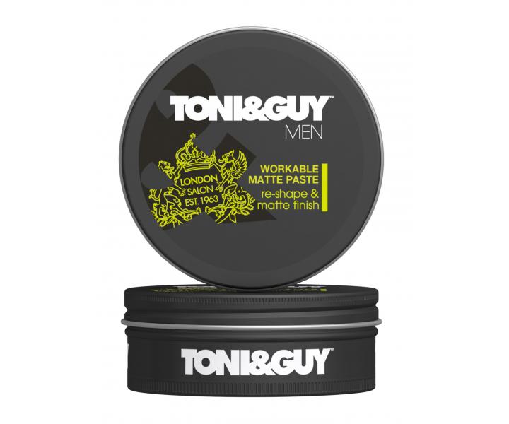 Tvarujci matn pasta na vlasy Toni & Guy Workable Matte Paste - 75 ml