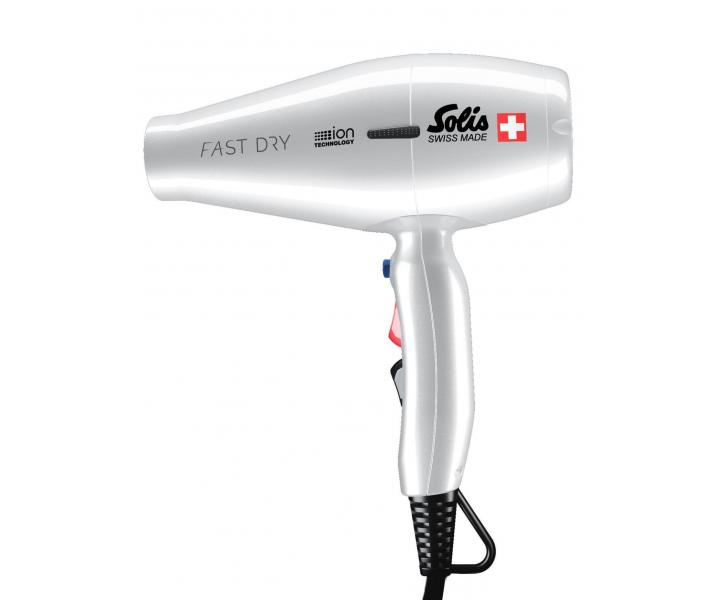 Profesionlny fn na vlasy Solis Fast Dry 969.26 - 2200 W, strieborn