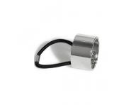 Ozdobn spona Detail do vlasov - kovov, strieborna