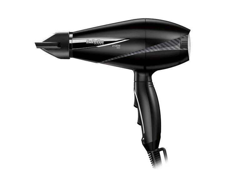 F�n BaByliss 6610DE - 2100 W, �ierny + kefa na vlasy BaByliss 45 mm ZADARMO