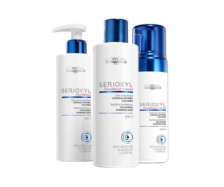 Bal��ek Serioxyl Fuller Hair 2 proti rednutiu vlasov - pre farben� vlasy