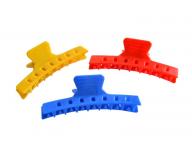 Klipsy do vlasov Mila - 8,5 cm, farebn - 12 ks