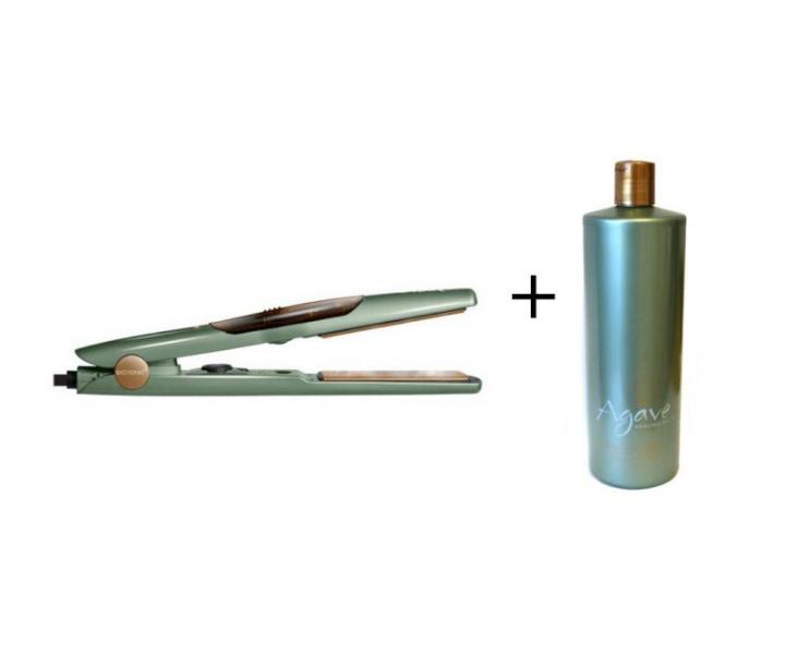 �ehli�ka na vlasy s parou Agave Vapor Iron + ZADARMO �amp�n 1000 ml