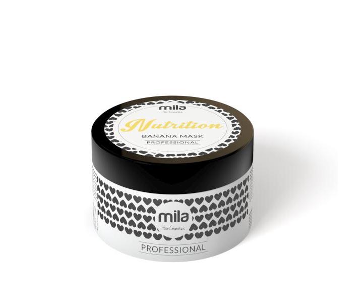 Vy�ivuj�ce maska pre such� vlasy Mila Hair Cosmetics Nutrition - ban�n, 250 ml