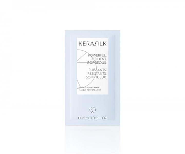 Posilujca maska pre jemn, zahnut a slab vlasy Kerasilk Strengthening Mask - 15 ml