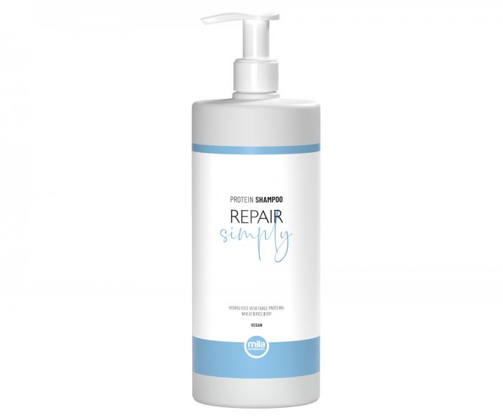 Protenov ampn na regenerciu vlasov Mila Professional Protein Shampoo Repair Simply - 950 ml