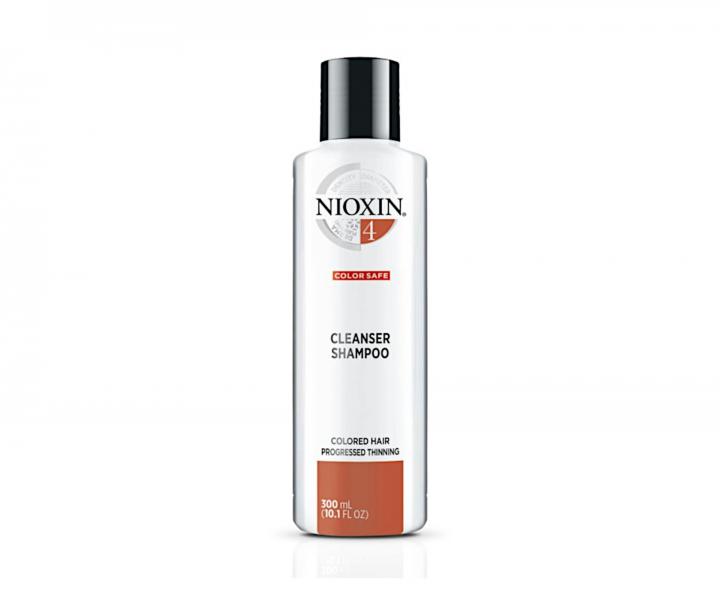 ampn pre silne rednce farben vlasy Nioxin System 4 Cleanser Shampoo - 300 ml
