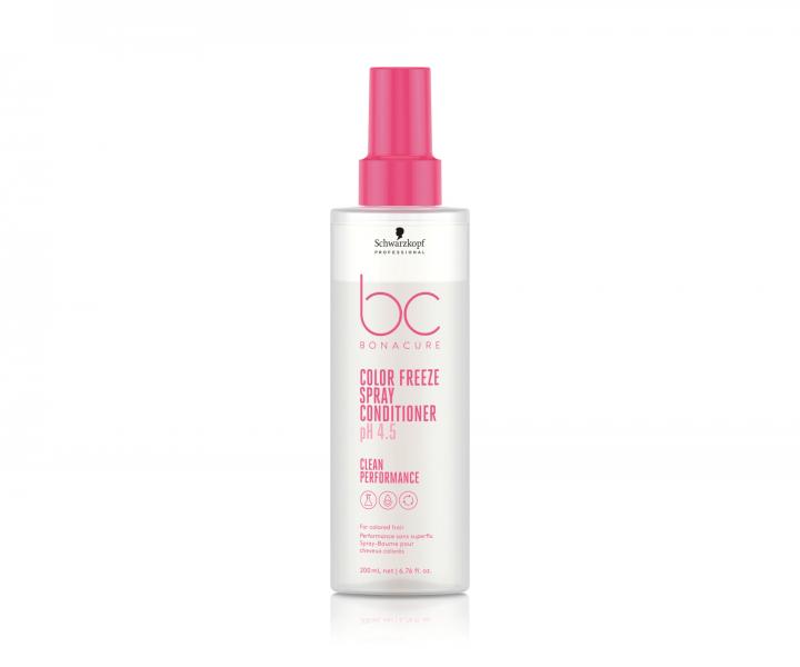 Sprej na farben vlasy Schwarzkopf Professional BC Bonacure Color Freeze Spray Conditioner - 200 ml