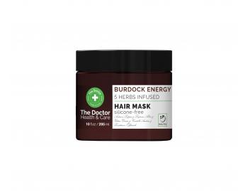 Vitalizujúca maska proti padaniu vlasov The Doctor Burdock Energy 5 Herbs Infused Hair Mask - 295 ml