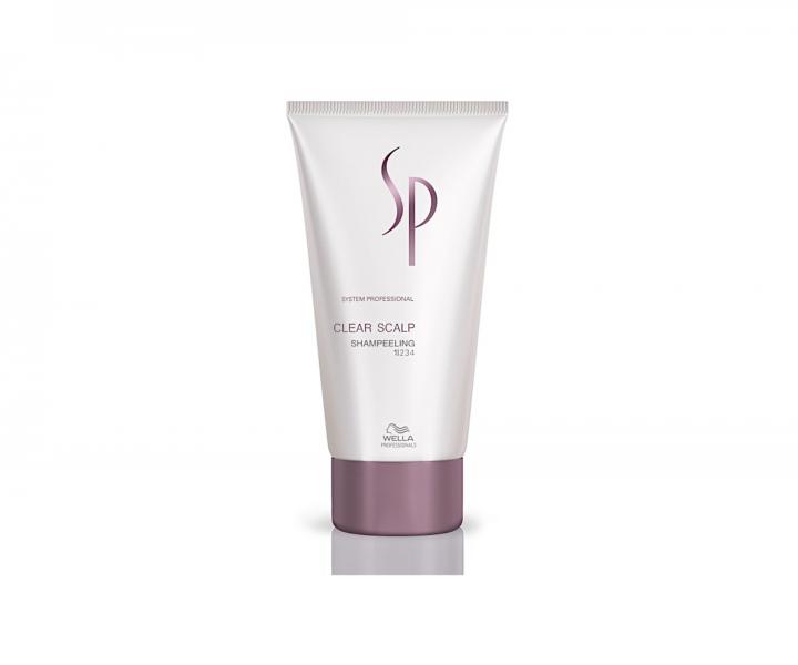 Intenzvny peelingov ampn proti lupinm Wella Professionals SP Clear Scalp Shampeeling - 150 ml