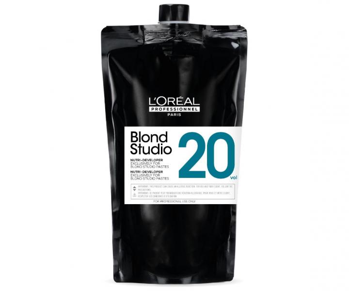 Oxidan krm Loral Blond Studio Platinium 20 vol.  6 % - 1000 ml