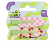 Ozdobn� klipsy do vlasov Invisibobble Clipstar Cherry Topping - 2 ks