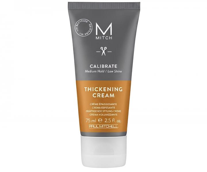 Stylingov� kr�m pre objem a hustotu vlasov Paul Mitchell Mitch Calibrate Thickening Cream - 75 ml