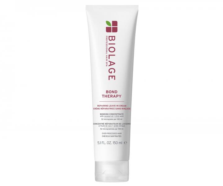 Uhladzuj�ci kr�m s termoochranou pre po�koden� vlasy Biolage Bond Therapy - 150 ml