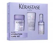 Dar�ekov� cestovn� sada pre blond vlasy K�rastase Blond Absolu Hydration Care Set