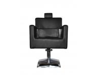 Kadern�cke Barber kreslo Detail Larry - �ierna - II. akos� - dierka v ko�enke, kriv� opierka chrbta