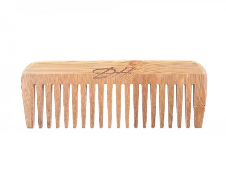 Bambusov� hrebe� Detail - Hair style Bamboo Comb - 16,5 x 6 cm