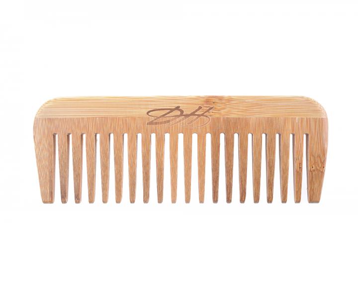 Bambusov hrebe Detail - Hair style Bamboo Comb - 16,5 x 6 cm