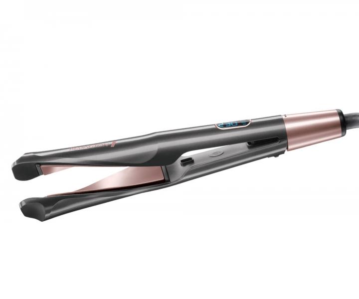 �ehli�ka a kulma na vlasy 2v1 Remington Curl & Straight Confidence S6606 - �ierna/ru�ov�