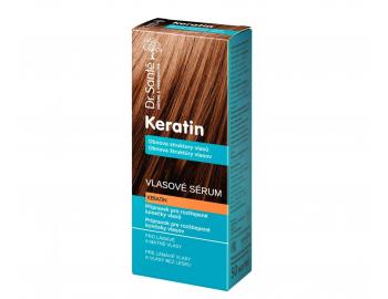 Olejov� s�rum pre obnovu matn�ch a krehk�ch vlasov Dr. Sant� Keratin - 50 ml