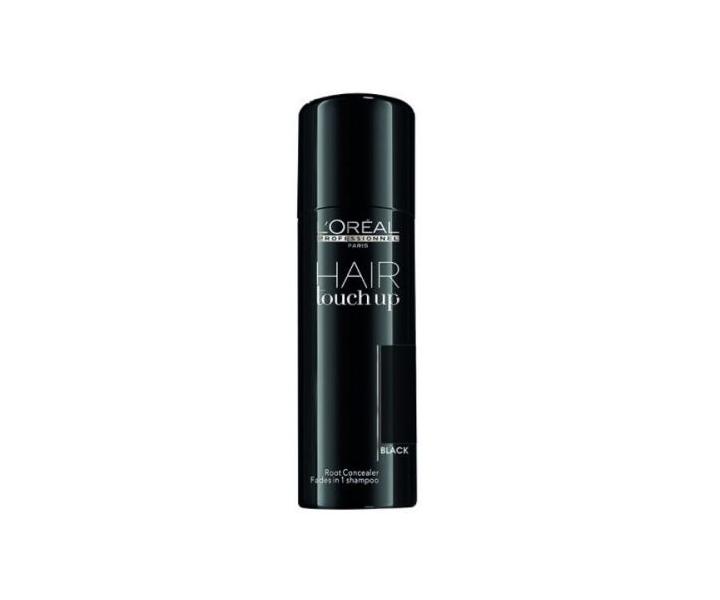 Sprej pre zakrytie odrastov Loral Hair touch up 75 ml - ierna
