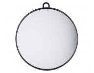 Kruhov zrkadlo Mila Technic - 28 cm, ierne
