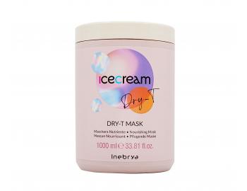 Výživná maska pre suché a krepovité vlasy Inebrya Ice Cream Dry-T Mask - 1000 ml