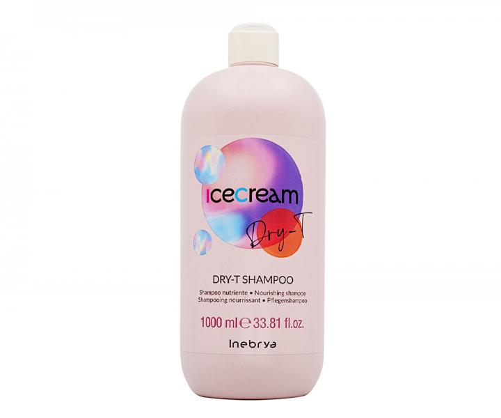 Hydratan ampn na such a krepovit vlasy Inebrya Ice Cream Dry-T Shampoo - 1000 ml