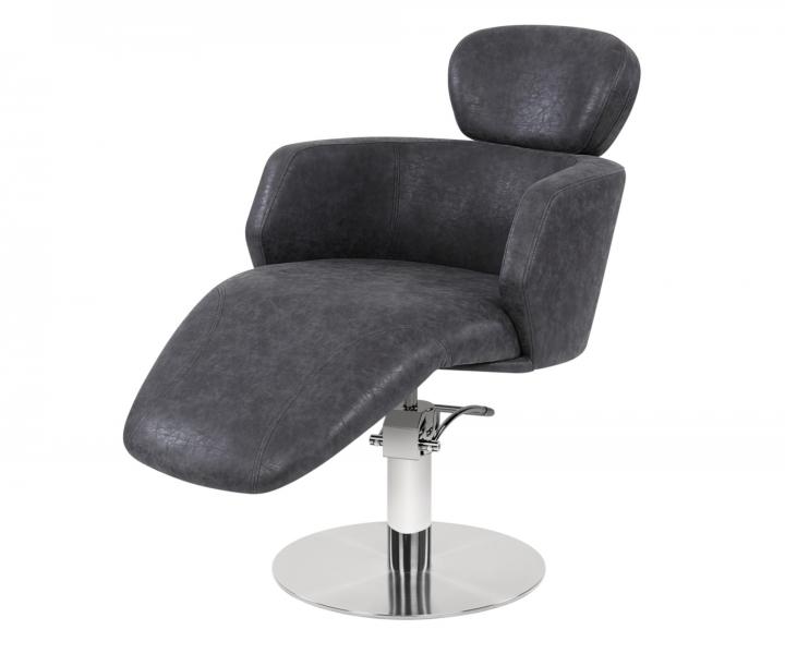 Kaderncke kreslo Sibel Ariana - tmavo ed