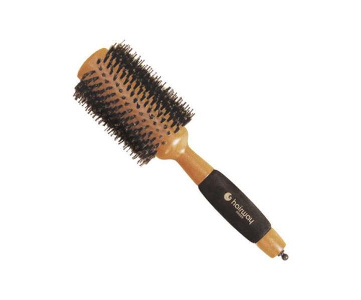 Dreven� kefa s polyamidov�mi a divia��mi �tetinami Hairway - 38 mm