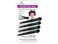 Dvojit klipsy do vlasov Olivia Garden, ierne - 4ks