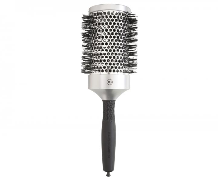 Okrhla fkacia kefa Olivia Garden Blowout Classic Silver