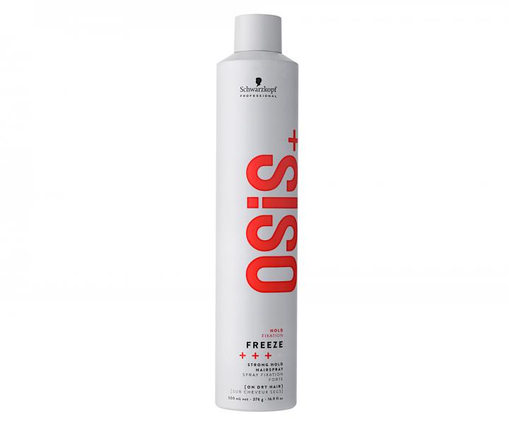Silne driaci lak na vlasy strednou fixciou Schwarzkopf Professional Osis+ Freeze - 500 ml