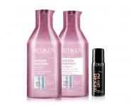 Sada pre objem jemn�ch vlasov Redken Volume Injection + lak na vlasy zadarmo