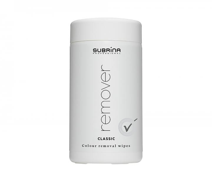 istiace obrsky na odstrnenie farby z pokoky Subrina Professional Classic Remover - 100 ks