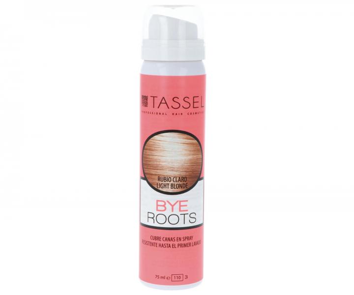 Sprej na zakrytie odrastov Tassel Cosmetics Bye Roots - 75 ml, svetl blond