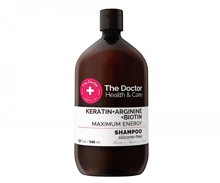 Energizujci ampn The Doctor Keratin+Arginine+Biotin - 946 ml