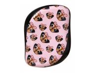 Kefa na vlasy Tangle Teezer Compact - Pug love, �ierny