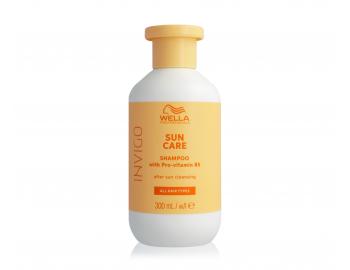 Čistiaci šampón pre vlasy namáhané slnkom Wella Professionals Invigo Sun Care Shampoo - 300 ml