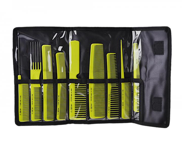 Kompletn sada profesionlnych hrebeov s puzdrom Eurostil Professional - viac farieb