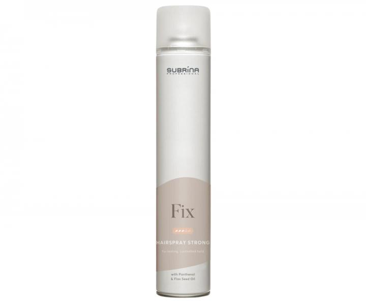 Lak na vlasy so silnou fix�ciou Subrina Professional Fix Hairspray Strong - 500 ml