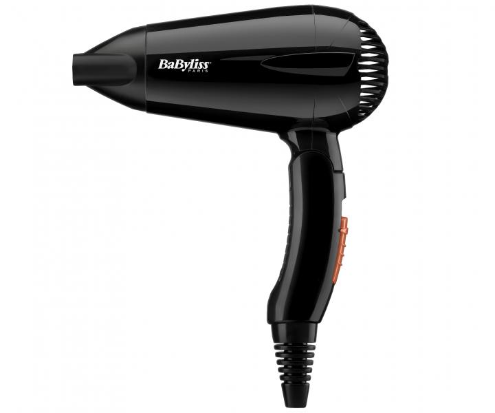 Cestovn fn so sklpacou rukovou BaByliss Travel Dry 5344E - 2000 W, ierny