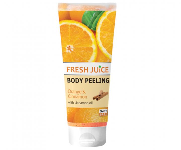 Telov peeling Fresh Juice - Pomaran a korica 200 ml
