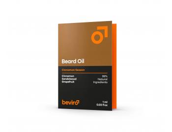 Olej na fúzy Beviro Cinnamon Season - 1 ml - vzorek